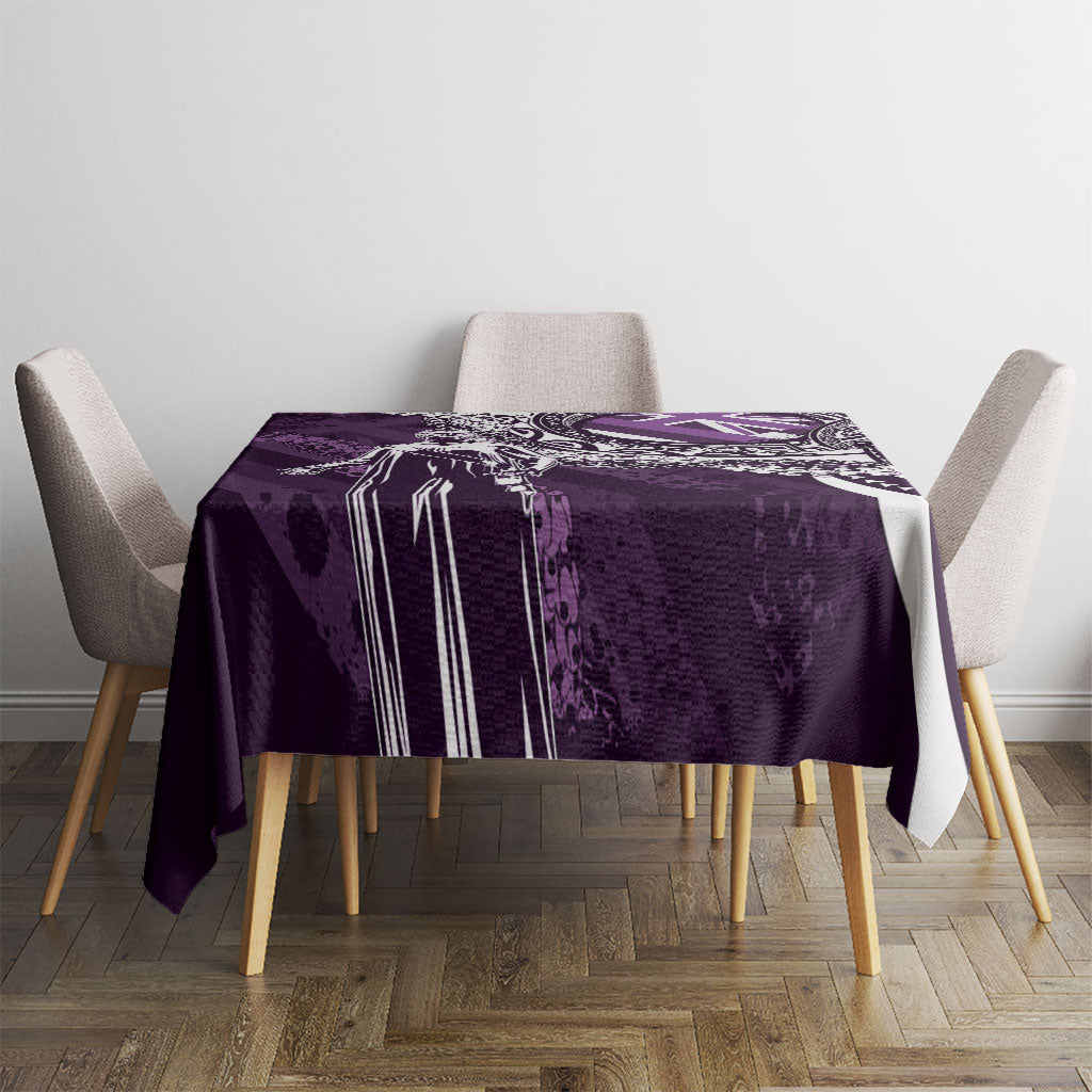 Hawaii Queen Liliuokalani Tablecloth Hawaiian Maile Lei Flag Style LT05 - Polynesian Pride