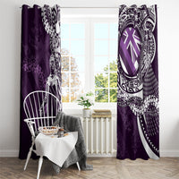 Hawaii Queen Liliuokalani Window Curtain Hawaiian Maile Lei Flag Style LT05 - Polynesian Pride