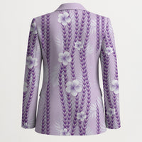 Hawaii Queen Liliuokalani Blazer Lavender Lei Pua Kalaunu LT05 - Polynesian Pride
