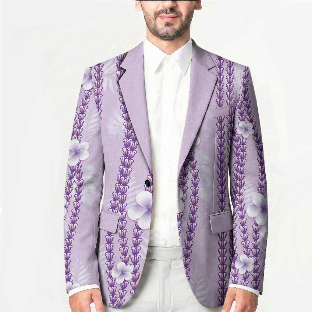 Hawaii Queen Liliuokalani Blazer Lavender Lei Pua Kalaunu LT05 - Polynesian Pride