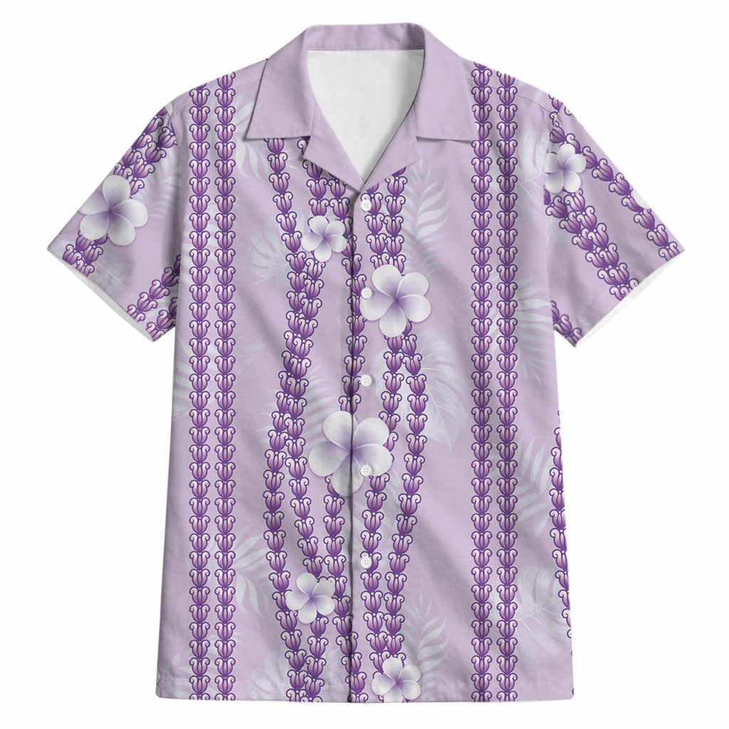 Hawaii Queen Liliuokalani Hawaiian Shirt Lavender Lei Pua Kalaunu LT05 Lavender - Polynesian Pride