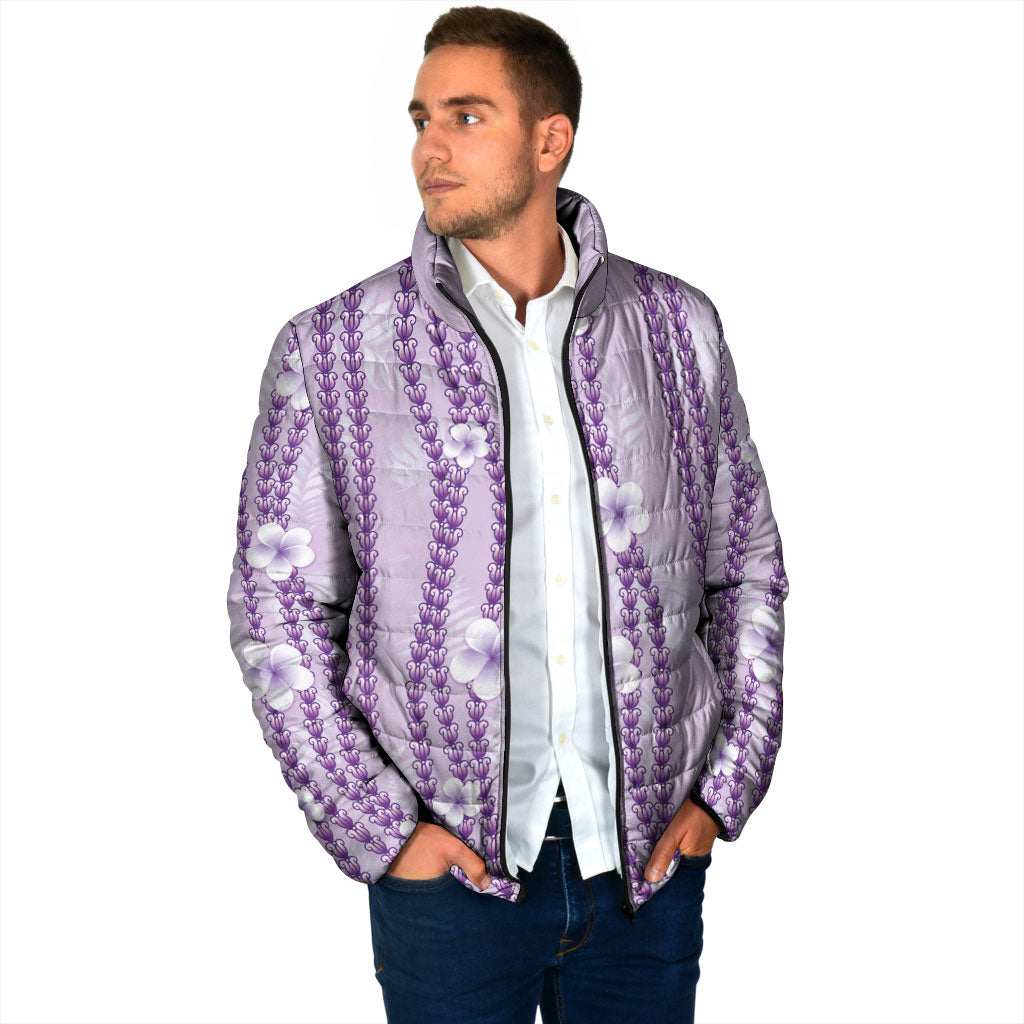 Hawaii Queen Liliuokalani Padded Jacket Lavender Lei Pua Kalaunu LT05 - Polynesian Pride