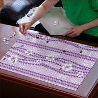 Hawaii Queen Liliuokalani Puzzle Lavender Lei Pua Kalaunu LT05 - Polynesian Pride
