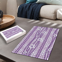 Hawaii Queen Liliuokalani Puzzle Lavender Lei Pua Kalaunu LT05 - Polynesian Pride