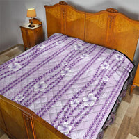 Hawaii Queen Liliuokalani Quilt Lavender Lei Pua Kalaunu LT05 - Polynesian Pride