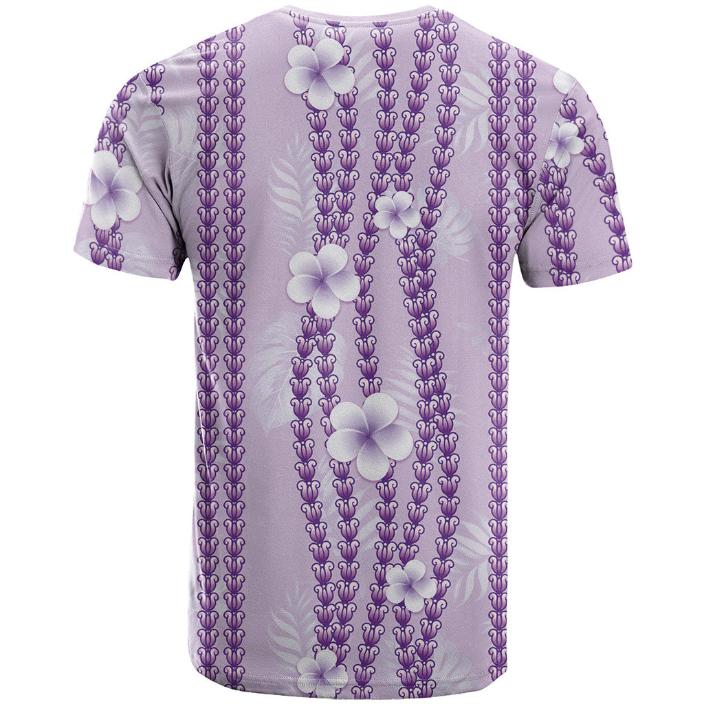 Hawaii Queen Liliuokalani T Shirt Lavender Lei Pua Kalaunu LT05 - Polynesian Pride
