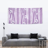 Hawaii Queen Liliuokalani Tapestry Lavender Lei Pua Kalaunu LT05 - Polynesian Pride