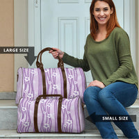 Hawaii Queen Liliuokalani Travel Bag Lavender Lei Pua Kalaunu LT05 - Polynesian Pride