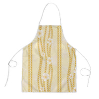 Hawaii Queen Liliuokalani Apron Gold Lei Pua Kalaunu LT05 Gold - Polynesian Pride