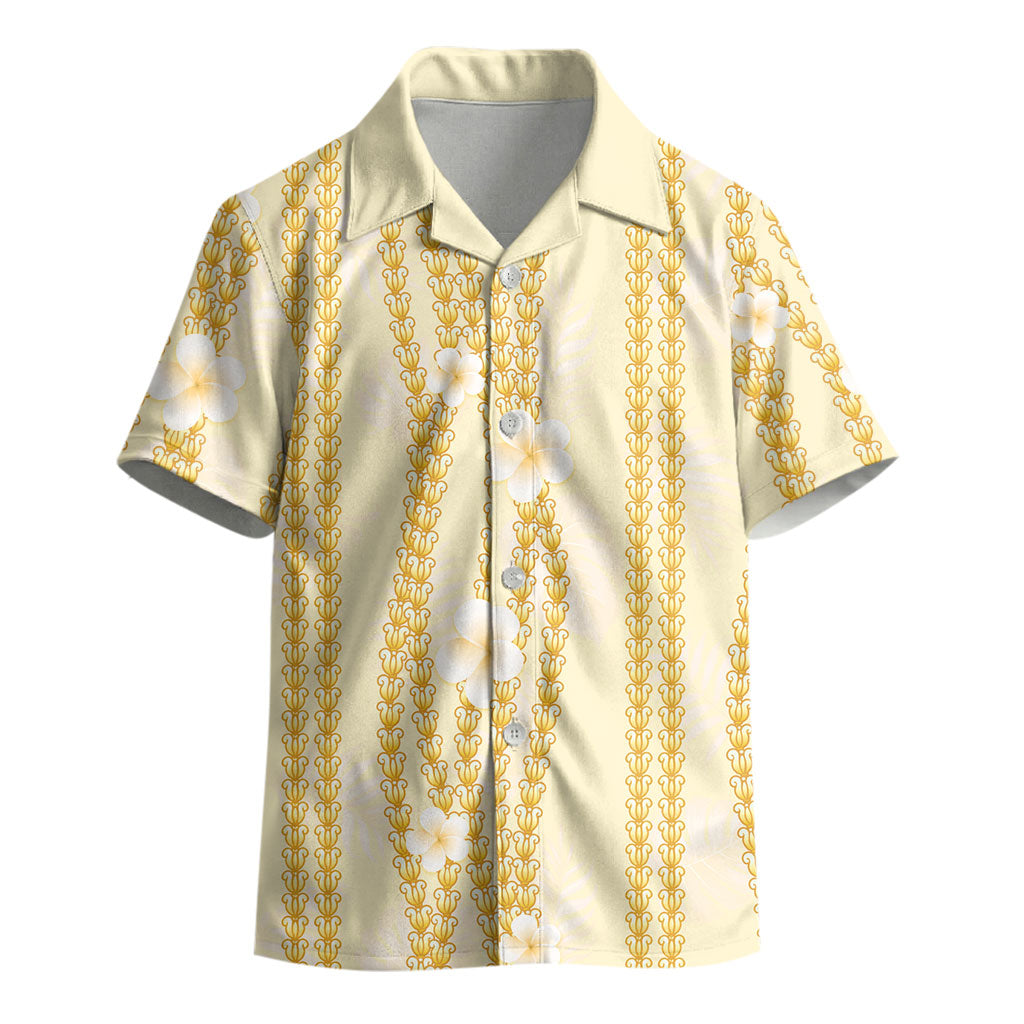 Hawaii Queen Liliuokalani Kid Hawaiian Shirt Gold Lei Pua Kalaunu LT05 - Polynesian Pride