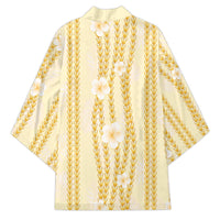 Hawaii Queen Liliuokalani Kimono Gold Lei Pua Kalaunu LT05 - Polynesian Pride