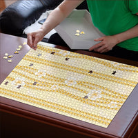 Hawaii Queen Liliuokalani Puzzle Gold Lei Pua Kalaunu LT05 - Polynesian Pride