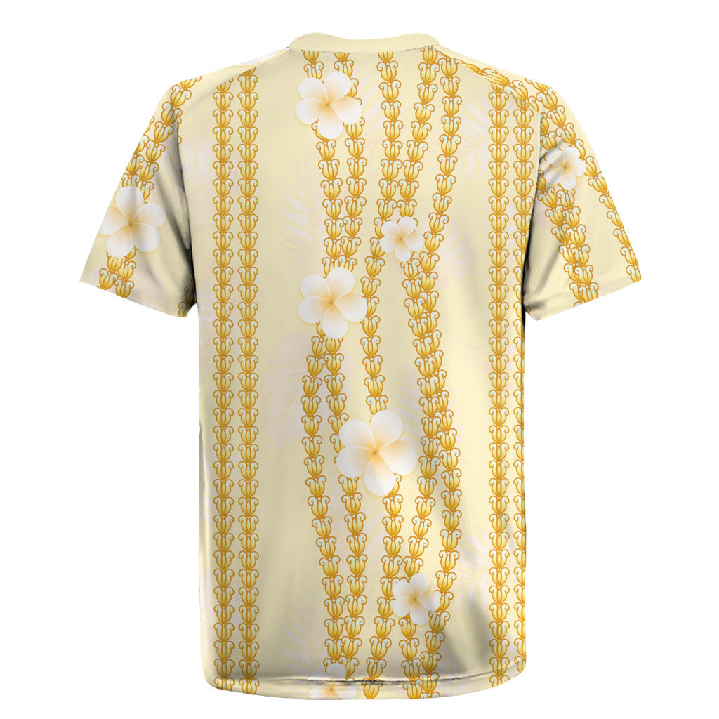 Hawaii Queen Liliuokalani Rugby Jersey Gold Lei Pua Kalaunu LT05 - Polynesian Pride