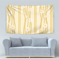 Hawaii Queen Liliuokalani Tapestry Gold Lei Pua Kalaunu LT05 - Polynesian Pride