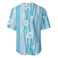 Hawaii Queen Liliuokalani Baseball Jersey Blue Lei Pua Kalaunu LT05 - Polynesian Pride