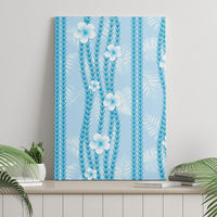 Hawaii Queen Liliuokalani Canvas Wall Art Blue Lei Pua Kalaunu LT05 - Polynesian Pride