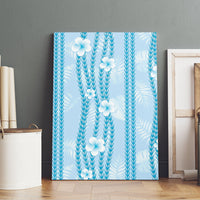 Hawaii Queen Liliuokalani Canvas Wall Art Blue Lei Pua Kalaunu LT05 - Polynesian Pride