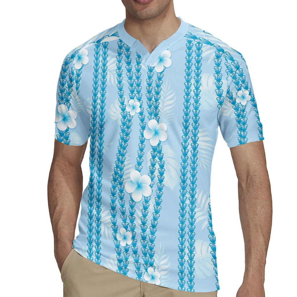 Hawaii Queen Liliuokalani Rugby Jersey Blue Lei Pua Kalaunu LT05 - Polynesian Pride