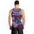 Cook Islands Rarotonga Men Tank Top Coat Of Arms Plumeria Polynesian Turtle LT05 - Polynesian Pride