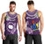 Cook Islands Rarotonga Men Tank Top Coat Of Arms Plumeria Polynesian Turtle LT05 - Polynesian Pride