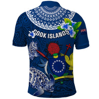 Cook Islands Pukapuka Polo Shirt Coat Of Arms Plumeria Polynesian Turtle LT05 - Polynesian Pride