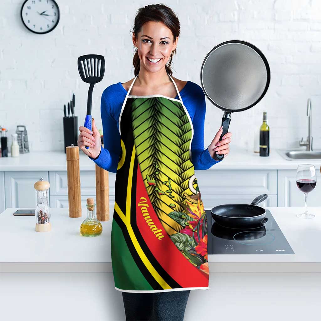 Vanuatu Constitution Day Apron Long Live Vanuatu LT05 - Polynesian Pride