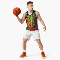 Vanuatu Constitution Day Basketball Jersey Long Live Vanuatu LT05 - Polynesian Pride