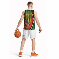 Vanuatu Constitution Day Basketball Jersey Long Live Vanuatu LT05 - Polynesian Pride