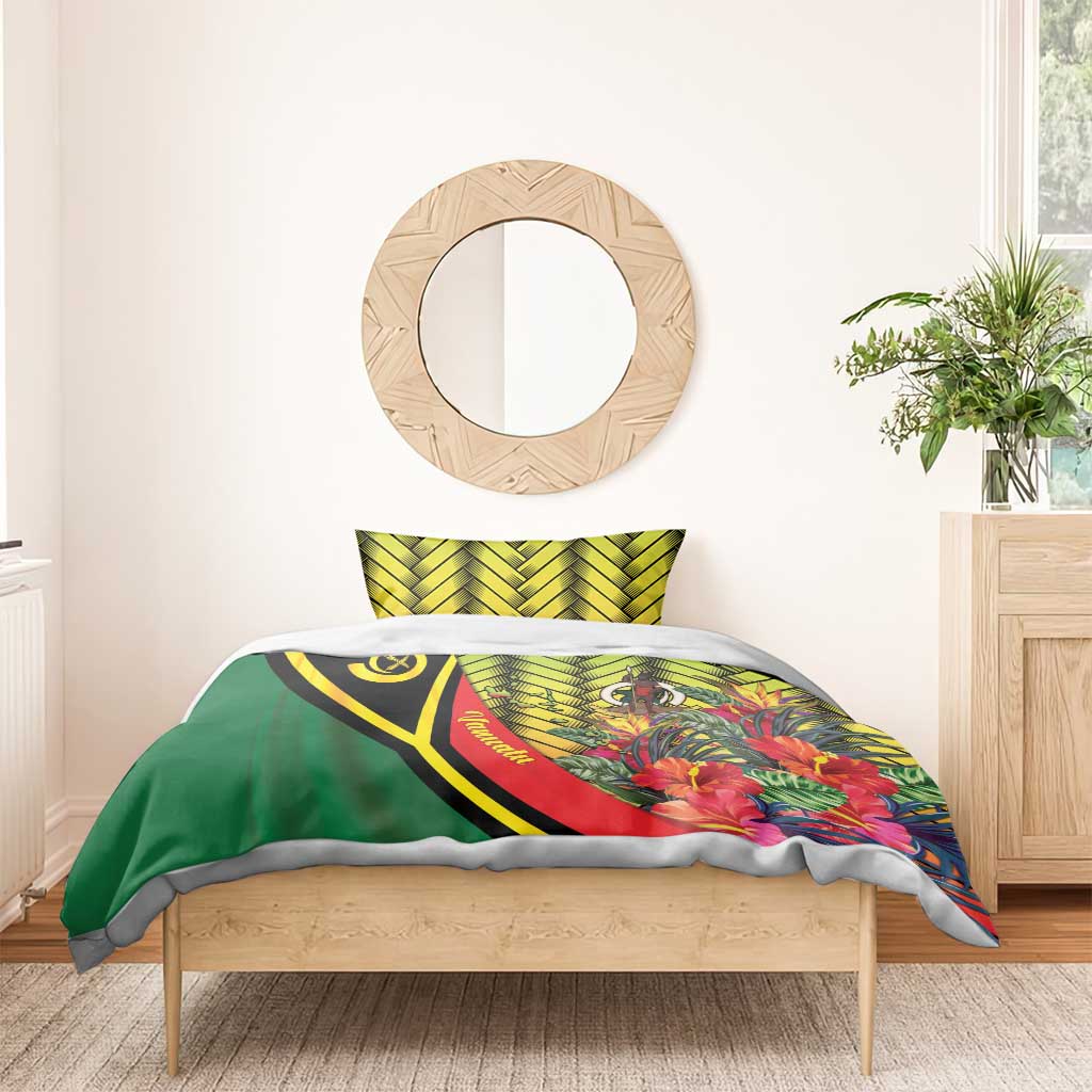 Vanuatu Constitution Day Bedding Set Long Live Vanuatu - Polynesian Pride