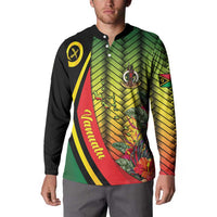 Vanuatu Constitution Day Button Sweatshirt Long Live Vanuatu LT05 - Polynesian Pride