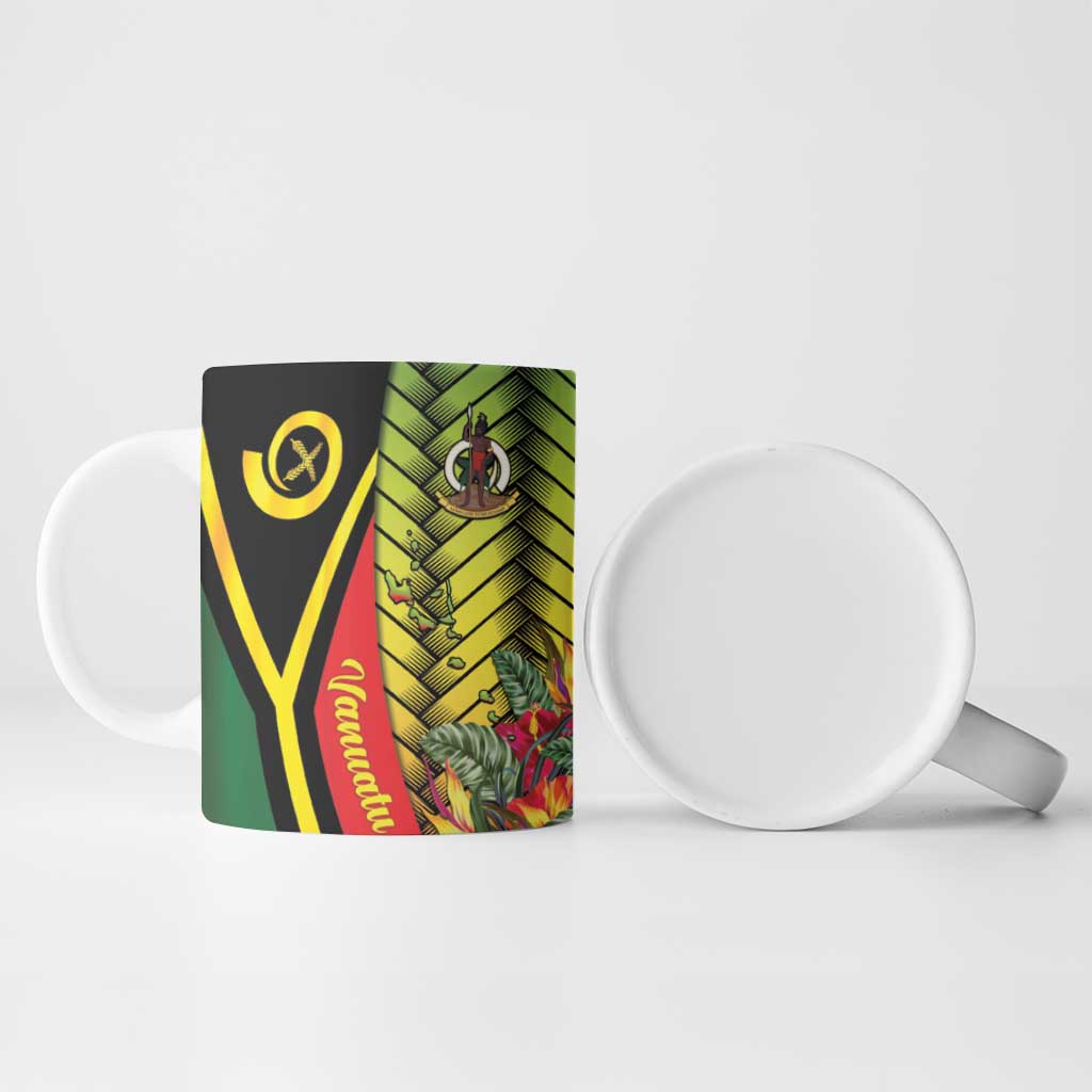 Vanuatu Constitution Day Ceramic Mug Long Live Vanuatu LT05 - Polynesian Pride