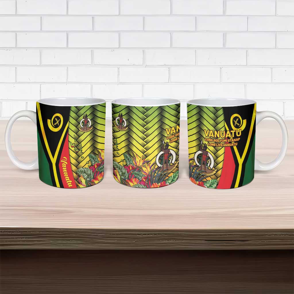 Vanuatu Constitution Day Ceramic Mug Long Live Vanuatu LT05 - Polynesian Pride