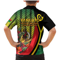 Vanuatu Constitution Day Family Matching Mermaid Dress and Hawaiian Shirt Long Live Vanuatu - Polynesian Pride