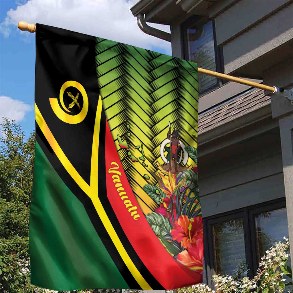 Vanuatu Constitution Day Garden Flag Long Live Vanuatu LT05 - Polynesian Pride