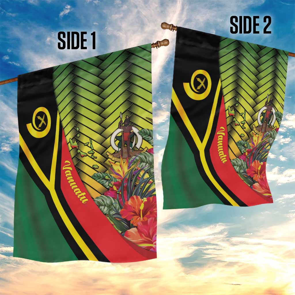 Vanuatu Constitution Day Garden Flag Long Live Vanuatu LT05 - Polynesian Pride