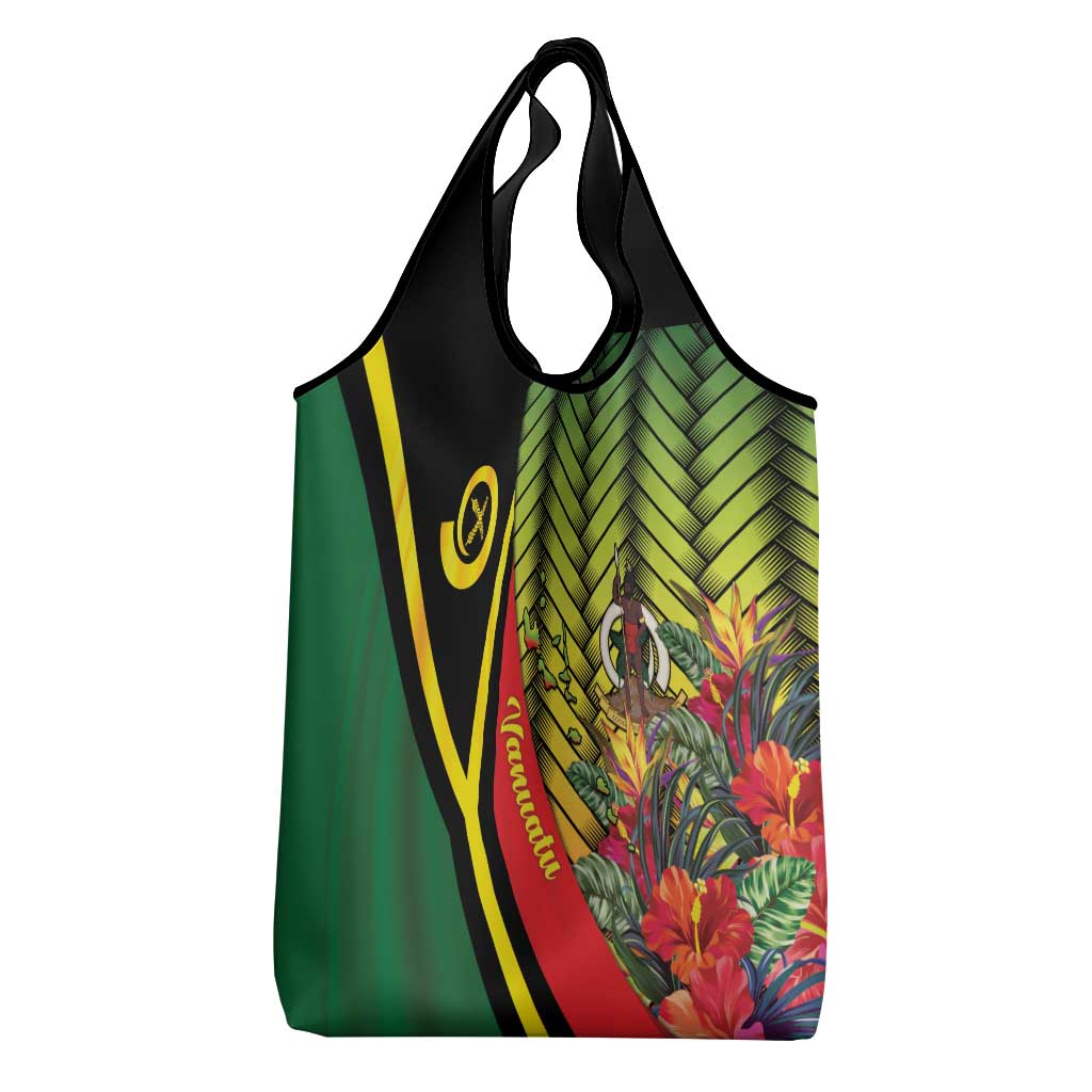 Vanuatu Constitution Day Grocery Bag Long Live Vanuatu - Polynesian Pride
