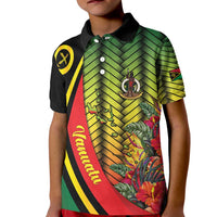 Vanuatu Constitution Day Kid Polo Shirt Long Live Vanuatu - Polynesian Pride