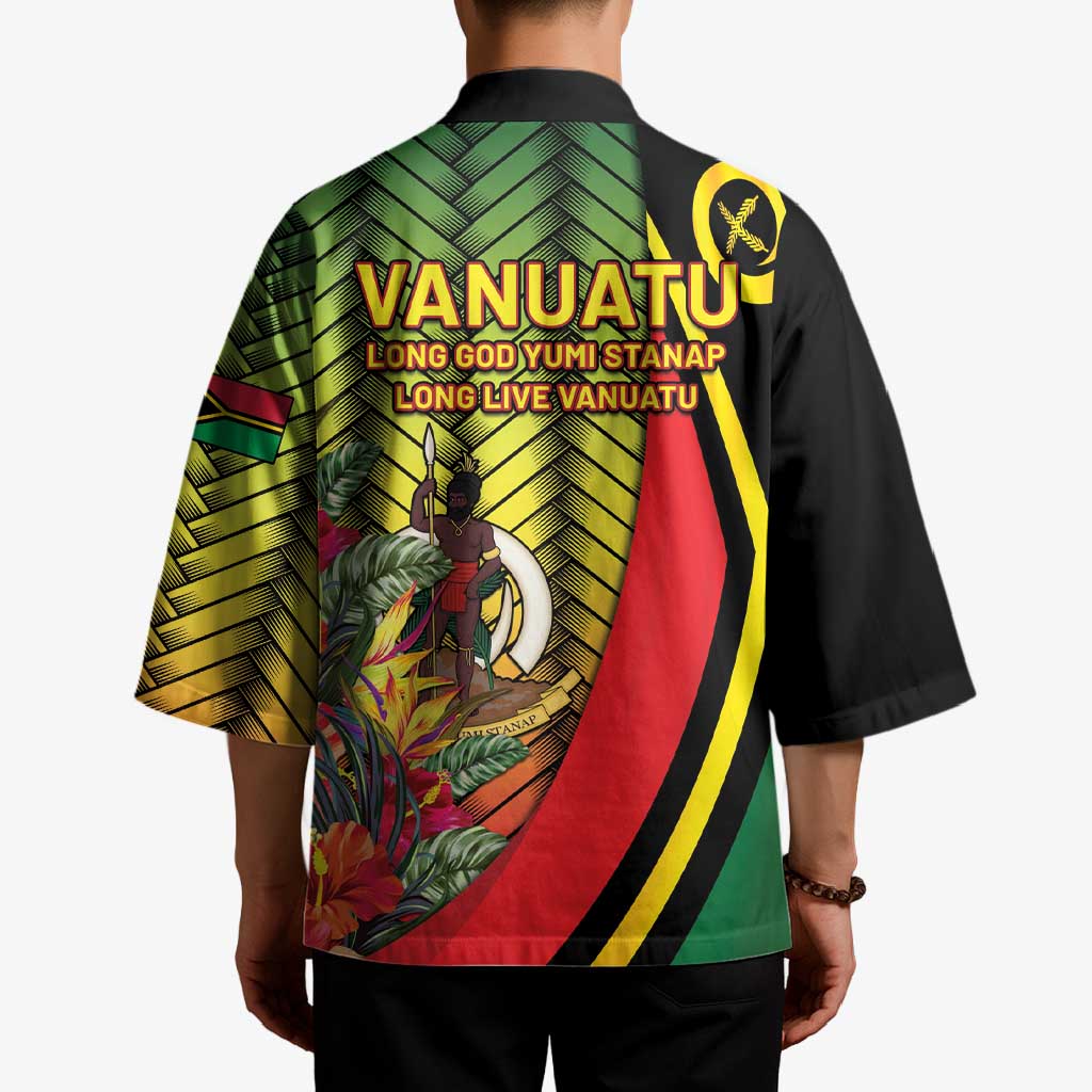 Vanuatu Constitution Day Kimono Long Live Vanuatu LT05 - Polynesian Pride