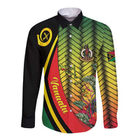 Vanuatu Constitution Day Long Sleeve Button Shirt Long Live Vanuatu LT05 Unisex Colorful - Polynesian Pride