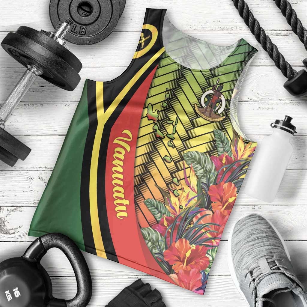 Vanuatu Constitution Day Men Tank Top Long Live Vanuatu LT05 - Polynesian Pride