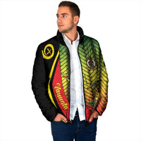 Vanuatu Constitution Day Padded Jacket Long Live Vanuatu LT05 - Polynesian Pride