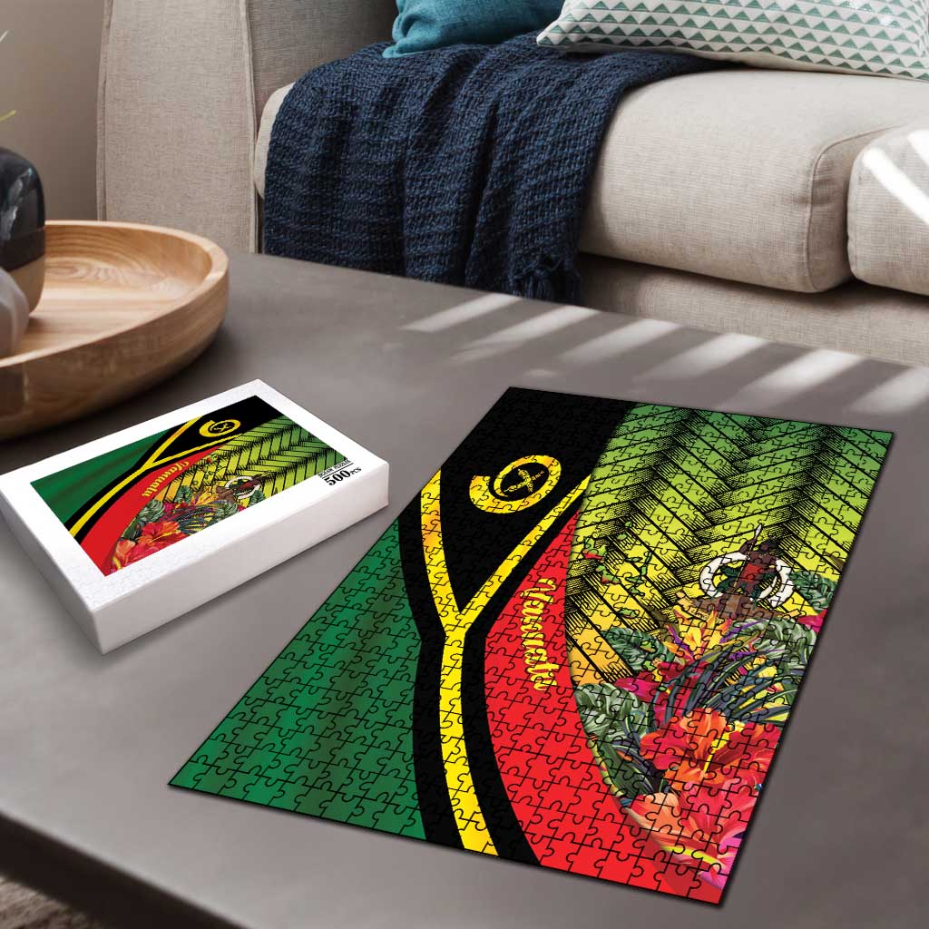 Vanuatu Constitution Day Puzzle Long Live Vanuatu LT05 - Polynesian Pride