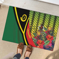 Vanuatu Constitution Day Rubber Doormat Long Live Vanuatu LT05 - Polynesian Pride