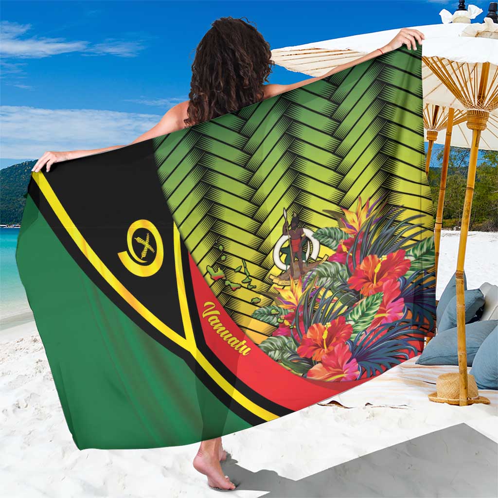 Vanuatu Constitution Day Sarong Long Live Vanuatu - Polynesian Pride