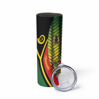 Vanuatu Constitution Day Skinny Tumbler Long Live Vanuatu - Polynesian Pride