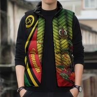 Vanuatu Constitution Day Sleeveless Puffer Jacket Long Live Vanuatu LT05 - Polynesian Pride