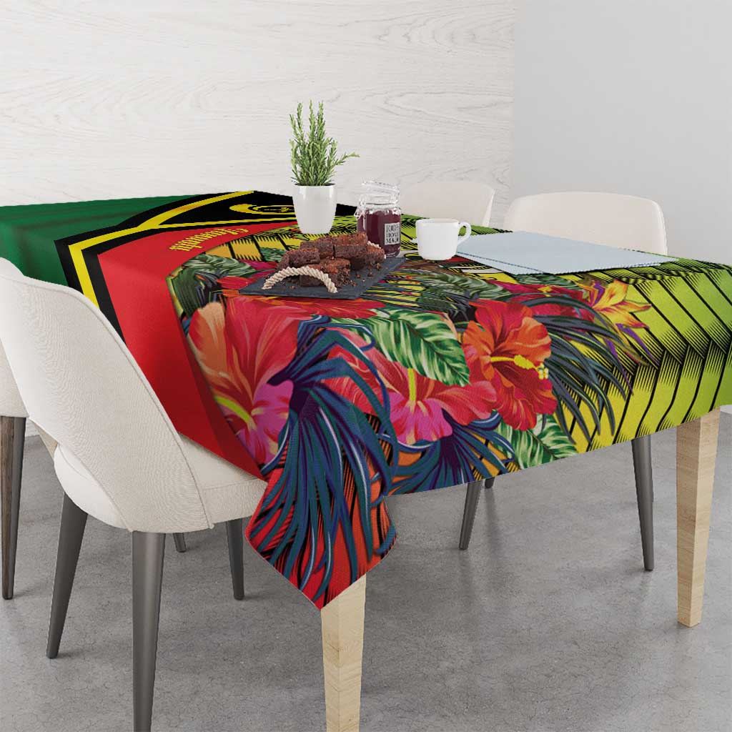 Vanuatu Constitution Day Tablecloth Long Live Vanuatu LT05 - Polynesian Pride
