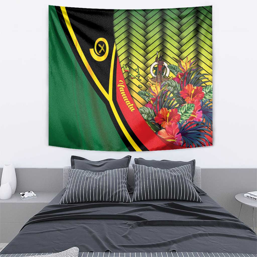 Vanuatu Constitution Day Tapestry Long Live Vanuatu - Polynesian Pride