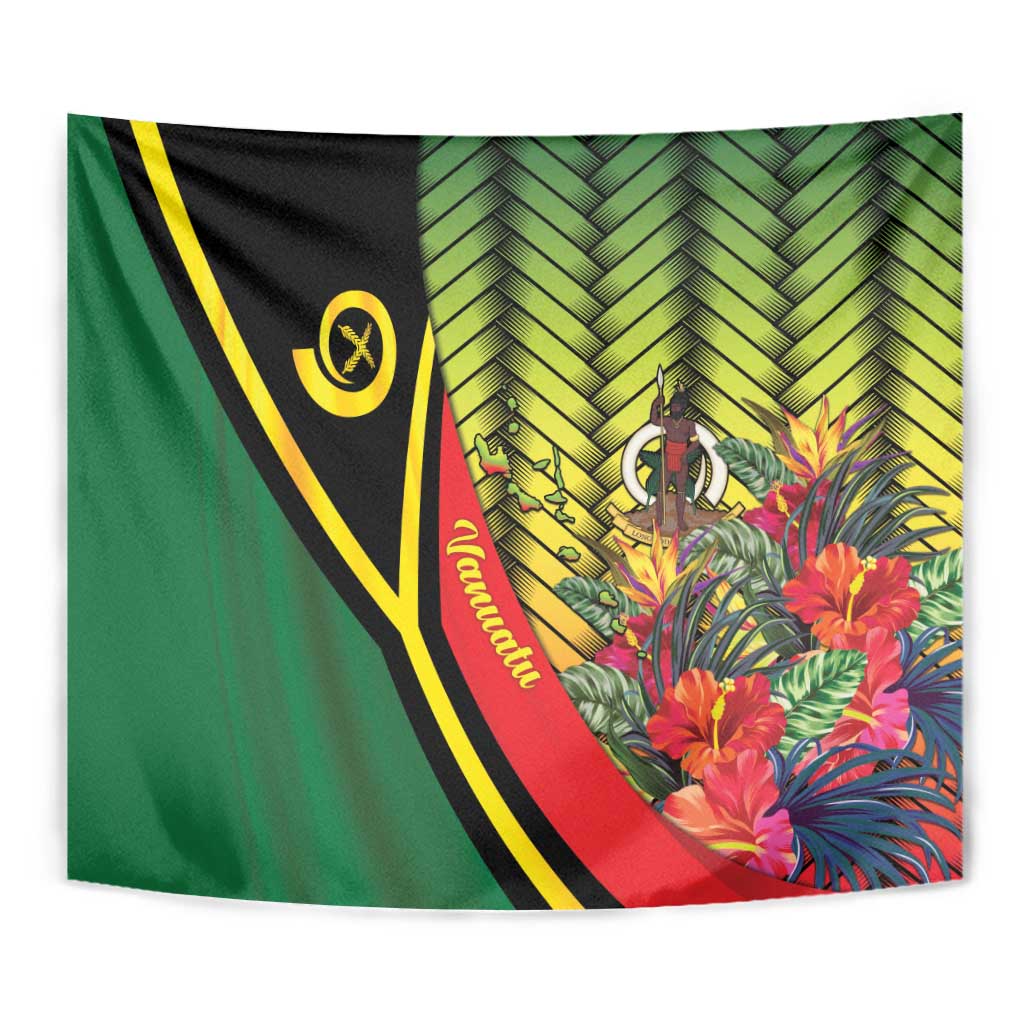 Vanuatu Constitution Day Tapestry Long Live Vanuatu - Polynesian Pride