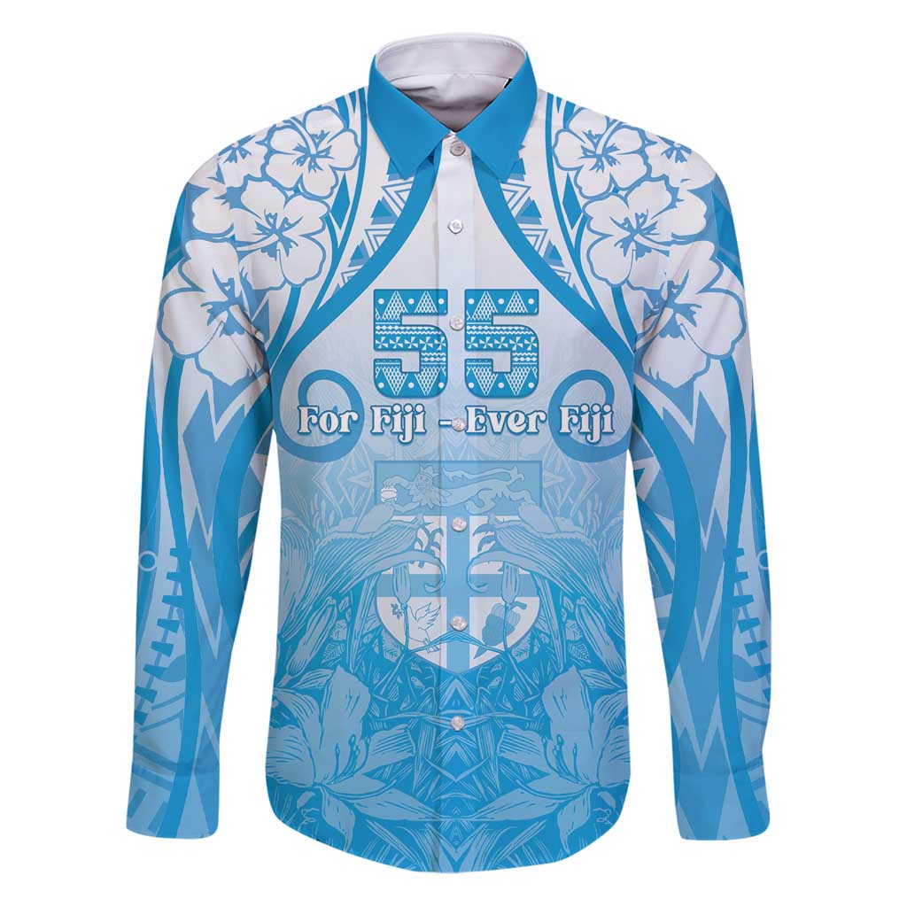 Fiji Day Family Matching Puletasi and Hawaiian Shirt 55th Anniversary Forever Fiji - Polynesian Pride